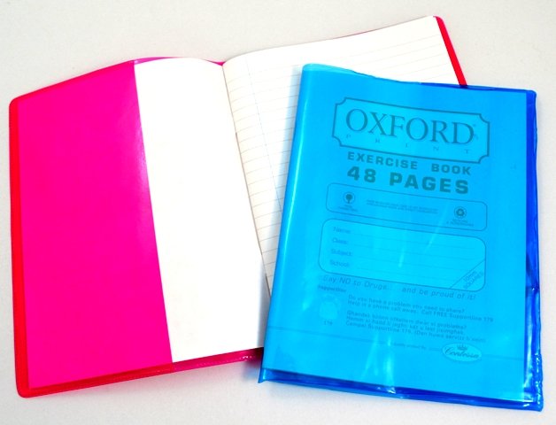 Exercise Book Cover A5 Thick Blue